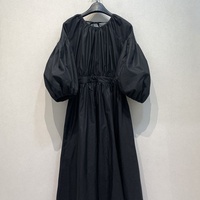 Robe à manches bouffantes col rond littéraire rétro sur mesure robes dos nu A-ligne lâche femmes dame dames élégantes