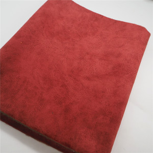 <span class=keywords><strong>2019</strong></span> design personnalisé impression brossé rouge canapé d'ameublement 100 imperméable en polyester velours velours tissu - Product Image 1