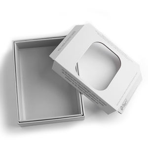 Prix d'usine en gros, emballages personnalisés pour écouteurs avec matériaux recyclés, laminage mat et revêtement UV pour Pro 3 - Product Image 3