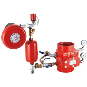 יצרן מקצועי, בעל תקן CE/NFPA, מערכת מתזי כיבוי אש עם שסתום אזעקה רטובה לבניינים מסחריים, ספיקה של 3000 ליטר לדקה. - Product Image 3
