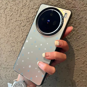 Funda de teléfono IMD con acabado mate, elegante y sencilla, con un patrón de estrellas coloridas, adecuada para Samsung, Xiaomi, Oppo y Vivo. - Product Image 4