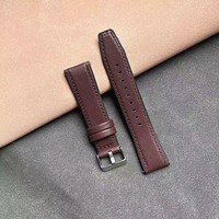 Jettda hybride bracelet de montre en cuir étanche bande couture Silicone 20mm 22mm bracelet de montre intelligente pour Xiao Mi Garmin Samsung