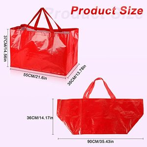 Customized Woven <b>Bag</b> Large Reusable Recyclable Pp Laminated Woven <b>Bag</b> - Product Image 2