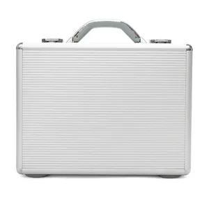 Portable Tool Case Box custom foam Flight Aluminum Metal Briefcase