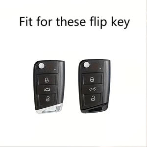 Funda para llave de Volkswagen Sagitar, Tayron, Passat, Bora, Magotan, Lavida, Polo, Tharu, CC, Golf, <span class=keywords><strong>ID3</strong></span>, Talagon, OLIVER - Product Image 3