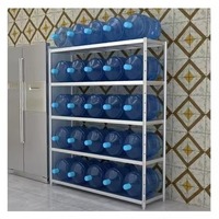 Étagères de rangement robustes en acier inoxydable 201/304 pour la présentation de marchandises, idéales pour les cuisines commerciales et les espaces de vente au détail