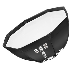 YONGNUO YN Box 55K Softbox Portable Léger Installation Rapide Bowen Mount Softbox pour <span class=keywords><strong>Studio</strong></span> Flash LED Lampe Boîte 55cm - Product Image 6