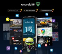 Teléfono Inteligente Fossibot con Visión Nocturna de 50 m, F113 IP68/69K, Grado de Resistencia Robusto, Teléfono Android 5G, Batería de 20000 mAh, Altavoz Grande para Uso Duradero