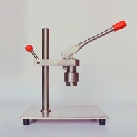 Machine manuelle de capsulage de bouteilles GL Desktop Capsuleuse Presse à sertir pour sceller les flacons en verre