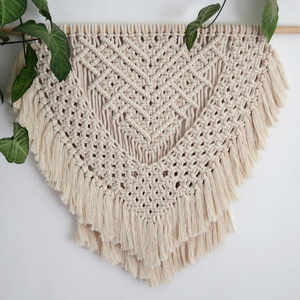 Decoración de Pared Bohemia Moderna, Tapiz de Macramé Grande para Colgar en la Pared - Product Image 1