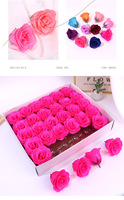 Kristallen Rozen Bloemhoofd DIY Glitter Kleurrijke Roos met Goudstof Ge conserveerde Vorstvrije Kunstmatige Roos voor Eeuwige Bloem Cadeaubox