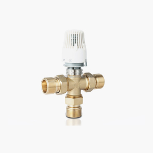 X13860 Brass Material External <strong>Temperature</strong> Sensing Three Way <strong>Temperature</strong> <strong>Control</strong> Thermostatic Radiator <strong>Valve</strong> - Product Image 4