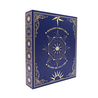 Imprimé personnalisé Oracle Deck carte d'affirmation de motivation inspirante carte de Tarot boîte en fer blanc
