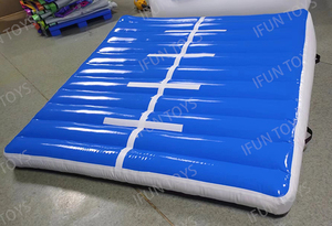 Estera de pendiente de caída para gimnasia, pista de aire inflable, colchón de aterrizaje acrobático para gimnasia, estera de inclinación de aire - Product Image 4