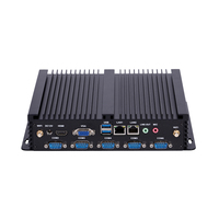 Mini PC Inter Smart 2026 de 8.ª Generación Whiskey Lake Negro, Sin Ventilador, con RAM DDR4 y SSD M.2, Windows 10, Gran Venta