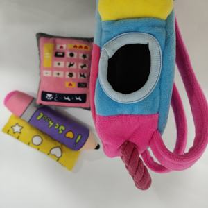 Nouvelle arrivée jouet interactif pour chien qui grince retour à l'école cache-cache avec fonction de nettoyage des dents pour le jeu de mouvement - Product Image 4