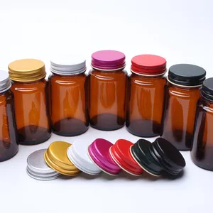 Special Offer Non Spill Gold Aluminum Cap For Medicine Bottle Red Glass Jar Aluminum Cap White 38-400 Aluminum Cap