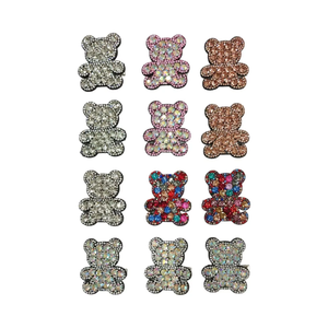 Gấu Rhinestone Các Bản Vá Lỗi Appliques Trang Trí Sắt Trên Các Bản Vá Lỗi Giáng Sinh Sửa Chữa Quần Áo Trang Trí Các Bản Vá Lỗi Cho Tự Làm Phụ Kiện - Product Image 4