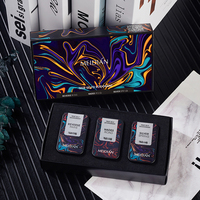 MEIDIAN Mini ensemble de parfums solides de luxe vrai déodorant pratique durabilité étanche lumière