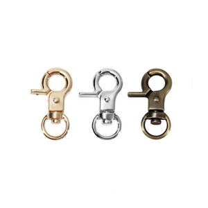 Mousqueton pivotant robuste en alliage de zinc avec loquet à ressort, boucle de laisse pour chien, porte-clés, accessoire pour animaux de compagnie, matériel 45mm/54mm 30g - Product Image 2