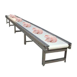 Fabricant de convoyeurs à bande alimentaire, convoyeur à bande plate de qualité alimentaire blanc pour la production en ligne d'assemblage - Product Image 6