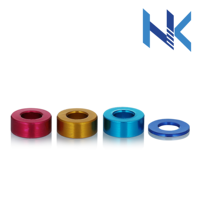 Rondelle plate en alliage d'aluminium de toutes tailles, rondelle plate en aluminium anodisé coloré pour RC