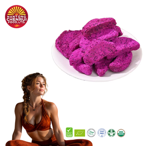 Fábrica Atacado 100% Natural Freeze Dried Dragon Fruit Fatias Bulk Maracujá para o cozimento OEM Disponível - Product Image 1