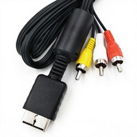 Câble vidéo coaxial RCA en PVC pour consoles PS2/PS1, lecteurs DVD et home cinéma – Vente en gros usine