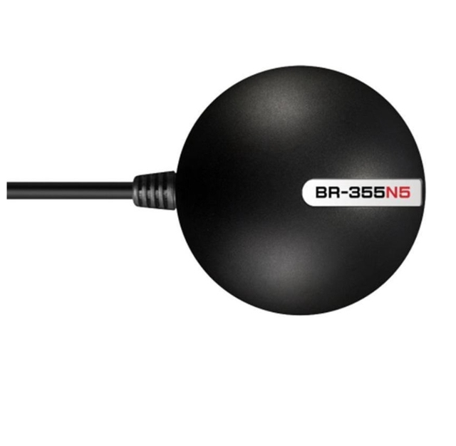 GlobalSat BR-355N5 GPS Receiver GNSS Antenna with PS2 Connector RS232 Serial Replaces BR-355S4