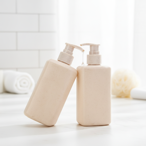 Großpackung Lebensmittelechte Dickwandige Glatte Oberfläche Flip-Top Duschgel-Flasche Körperpflege Plastikflasche für Reisen - Product Image 1