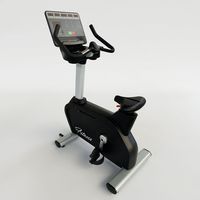 Vélo d'exercice vertical commercial à résistance magnétique, équipement de fitness cardio pour salle de sport avec console numérique