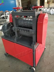 Enderezadora de Barras de Acero de Alta Eficiencia de 4KW con Doble Motor Vertical para Obras de Construcción/Proyectos de Reciclaje y Reutilización de Acero - Product Image 3