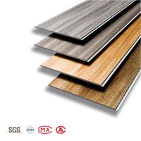 Suelo Vinílico SPC de PVC Moderno Más Vendido - Resistente al Agua, Antideslizante, Sistema de Clic, Tabla Ancha con Diseño de Madera, Resistente al Desgaste, Duradero y Fácil de Instalar