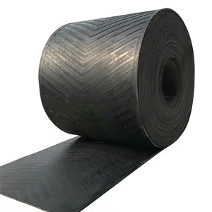 Customized Wholesale Mining chevron Rubber conveyor belt rubber v-shape belt conveyor