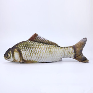 Realistic Eco-Friendly Small Plush Fish <b>Cat</b> <b>Toy</b> Christmas <b>Interactive</b> Chew Bite Fippity Fish - Product Image 5