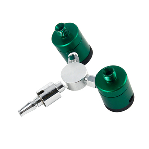 Vendita calda medicale misuratore di portata di ossigeno umidificatore 0-4L/0-15L regolatore di montaggio a parete tipo Click Style - Product Image 3