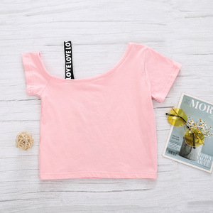 Conjuntos de Ropa para Niños, Traje de Verano para Niñas, Falda de Mezclilla con Tirantes, Venta al Por Mayor - Product Image 4