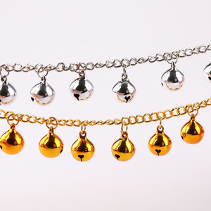 Fashion Anklets With Bells Zinc Alloy <b>Chain</b> 25cm Party Ethnic Style Performance Jewelry Silver Gold Color - Product Image 2
