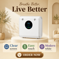 Nébuliseur de parfum double avec application Bluetooth pour deux programmes olfactifs, 300 ml, 200-800 m³, silencieux, fixation murale