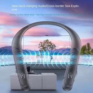 Altavoz Deportivo con Banda para el Cuello, Altavoz Bluetooth Colgante al Cuello, Altavoz Portátil, Sonido Estéreo para Exteriores, Reproductor de Música, Altavoz de Audio - Product Image 4