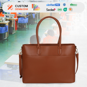 <span class=keywords><strong>Sac</strong></span> fourre-tout de luxe en <span class=keywords><strong>cuir</strong></span> PU marron pour femme, <span class=keywords><strong>sac</strong></span> <span class=keywords><strong>à</strong></span> <span class=keywords><strong>main</strong></span> personnalisé couleur <span class=keywords><strong>cognac</strong></span> avec poignée supérieure et bandoulière - Product Image 1