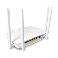 2023 el más nuevo FTTH ONU 3000Mbps 2,4G 5G banda Dual Wifi enrutador de malla inalámbrico Unidad de fibra óptica wifi6 enrutador Gpon