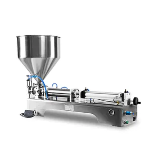 1/2/4 nozzles semi automatic paste filling machine bottle pouch filling machine