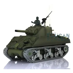 Heng Lange 1/16 Rc Militaire Tank Op Maat Gemaakt 7.0 M4a3 Sherman Tou