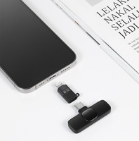 PIX-LINK Hot K9-Microphone Lavalier sans fil pour iPhone Type C Live Broadcast Micro K9