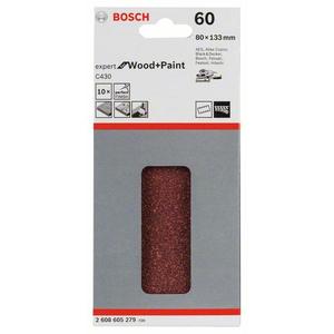 Feuille de ponçage BOSCH - 2608605301 C430 (10 pièces) -EAN 3165140161183 ABRASIFS PAPIERS ABRASIFS - Product Image 2
