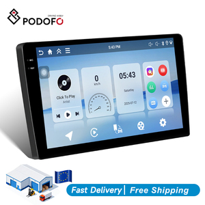 วิทยุติดรถยนต์ Podofo 9 นิ้ว แบบ Double Din ระบบ Android หน่วยความจำ 4+64G หน้าจอ Incell รองรับ Wireless Carplay/Android Auto WiFi ผู้จัดจำหน่ายสินค้าจำนวนมาก ระบบจัดการโลจิสติกส์ที่มีประสิทธิภาพ - Product Image 1
