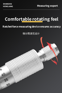 Hengliang 0.001Mm Hoge Precisie Roestvrij Staal Ip65 Micro Meter Micro Meter Buiten Diameter <span class=keywords><strong>Micrometer</strong></span> Digitaal