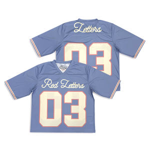 Equipo juvenil Trendy Oversized Retro American Football Jersey Personalizado Impreso Tallas grandes Característica - Product Image 6