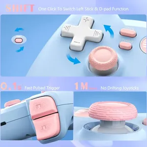 Manette de jeu sans fil BEITONG BAT4 pour PC Steam Android/IOS/TV, joystick de jeu à double <span class=keywords><strong>vibration</strong></span> FPS WukongController - Product Image 5